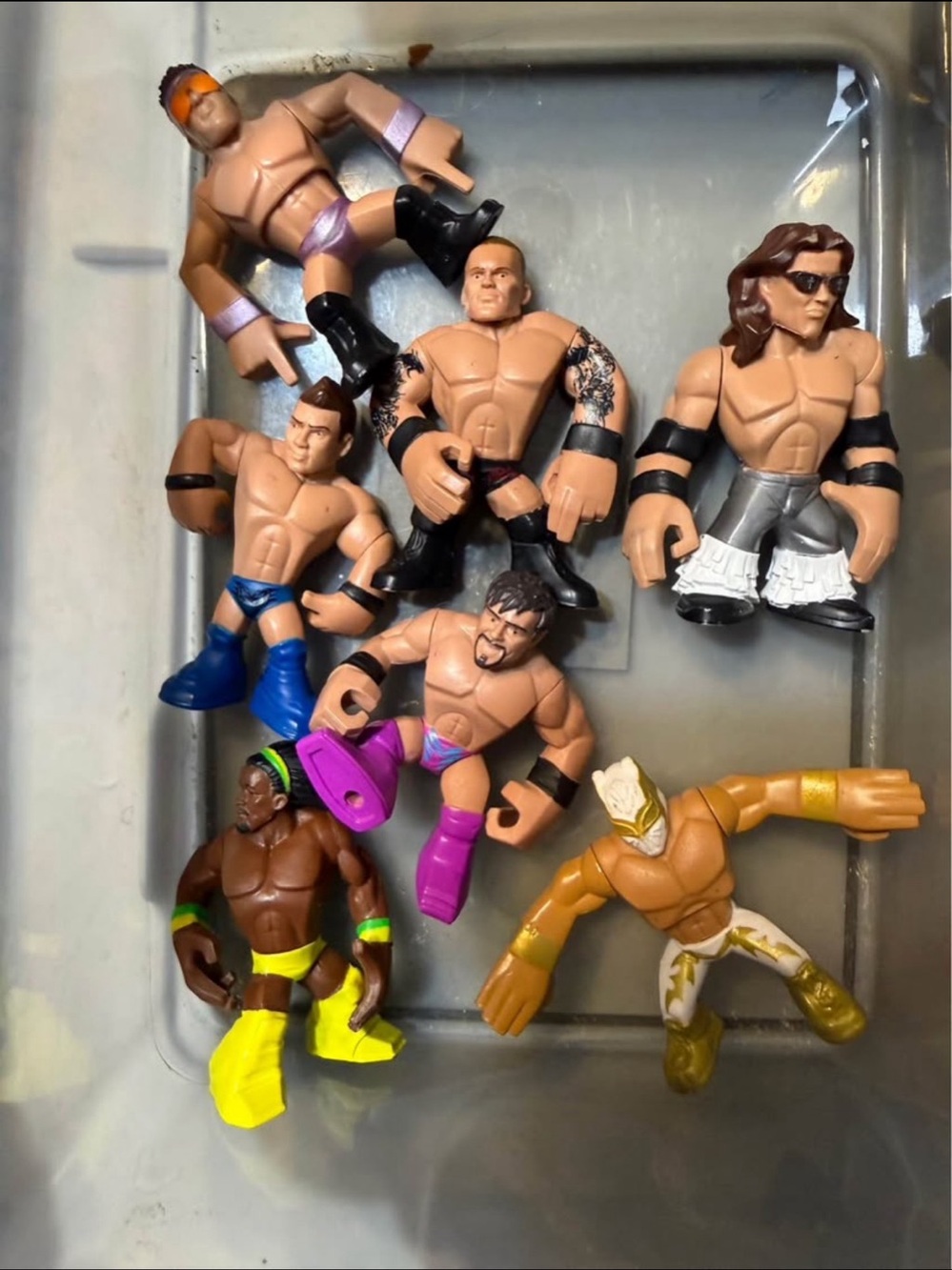 WWE Mini Rumblers Lot